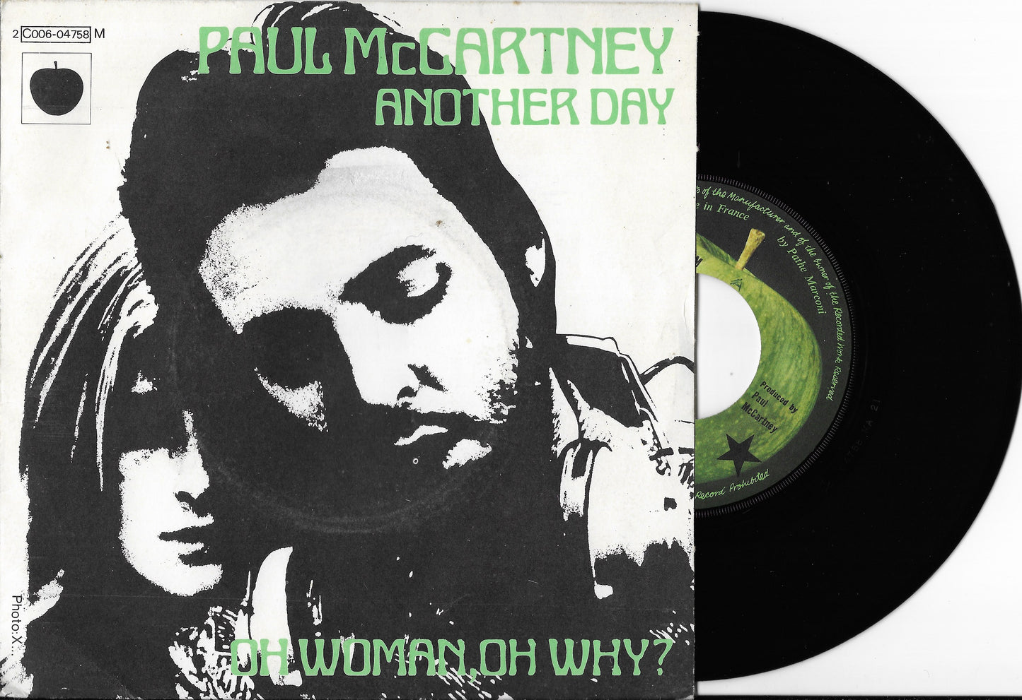 PAUL McCARTNEY - Another Day / Oh Woman Oh Why?