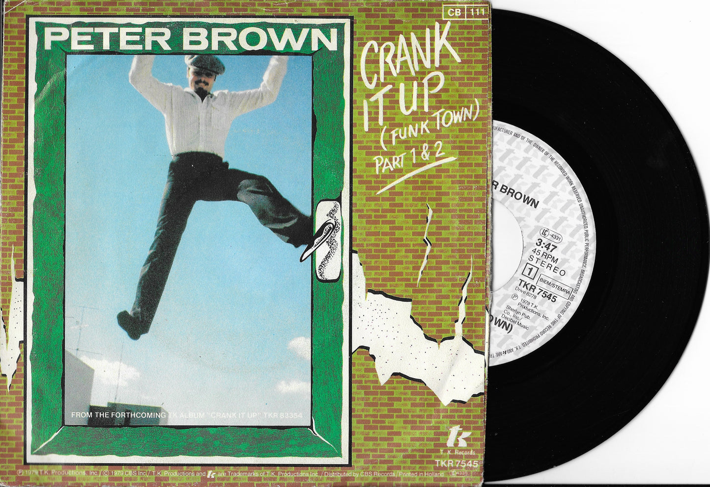PETER BROWN - Crank It Up (Funk Town)