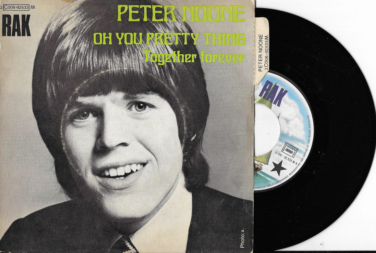 PETER NOONE - Oh You Pretty Thing