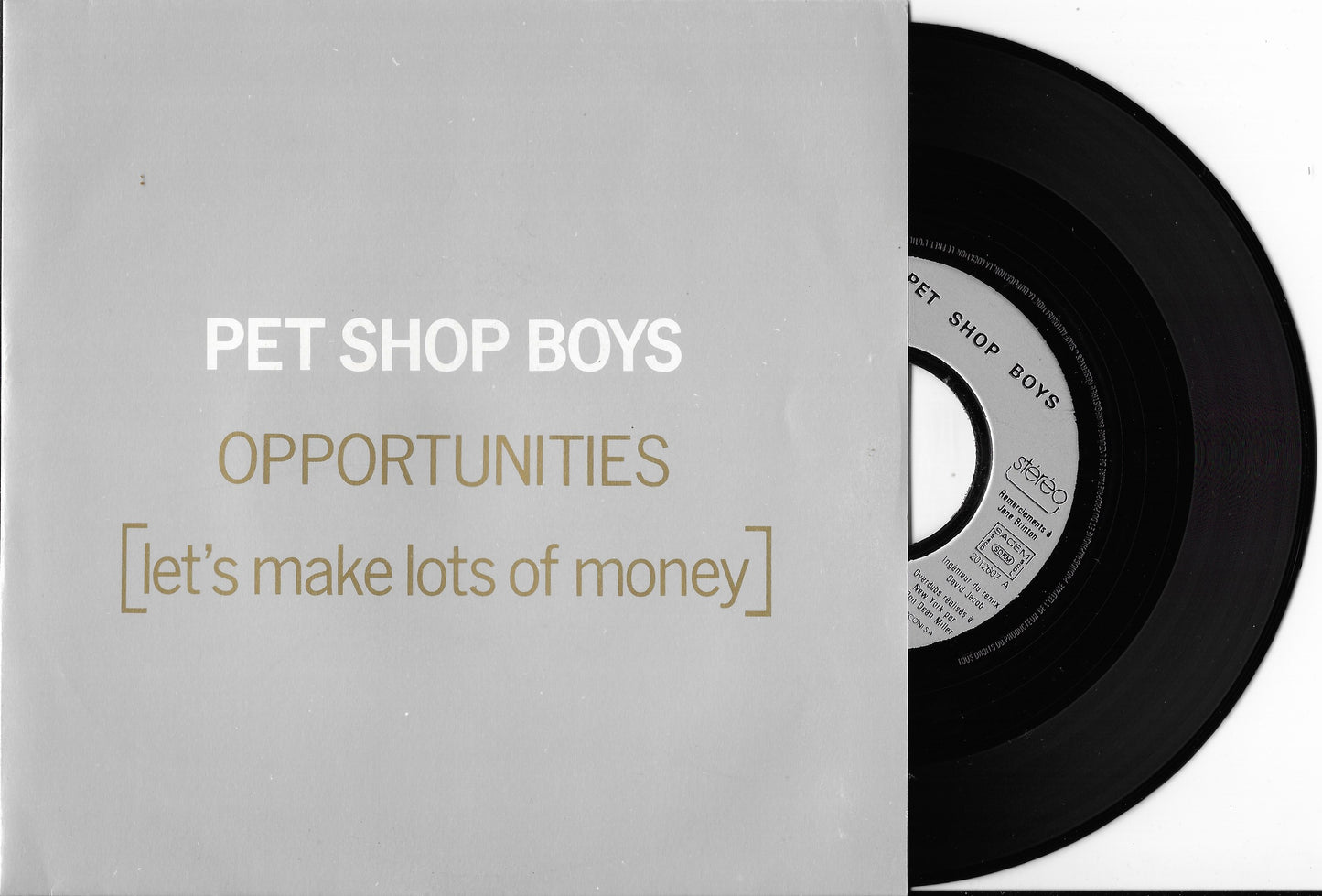 PET SHOP BOYS - Opportunities (Let's Make Lots Of Money)
