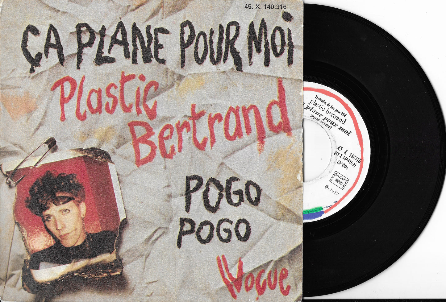 PLASTIC BERTRAND - Ca plane pour moi