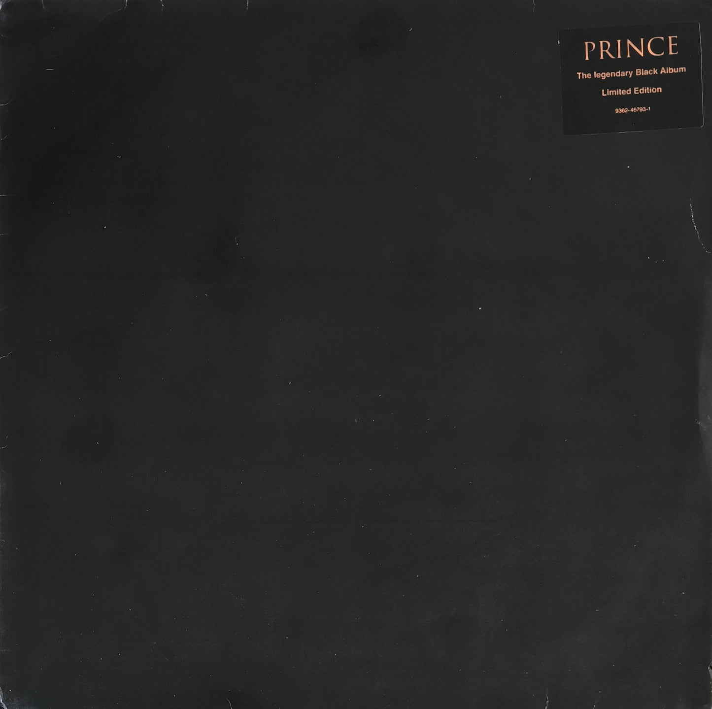 PRINCE - Black Album (Original 1994)