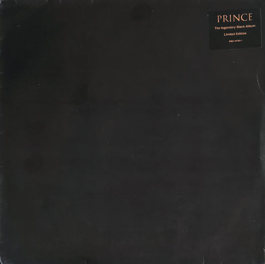 PRINCE - Black Album (Original 1994)