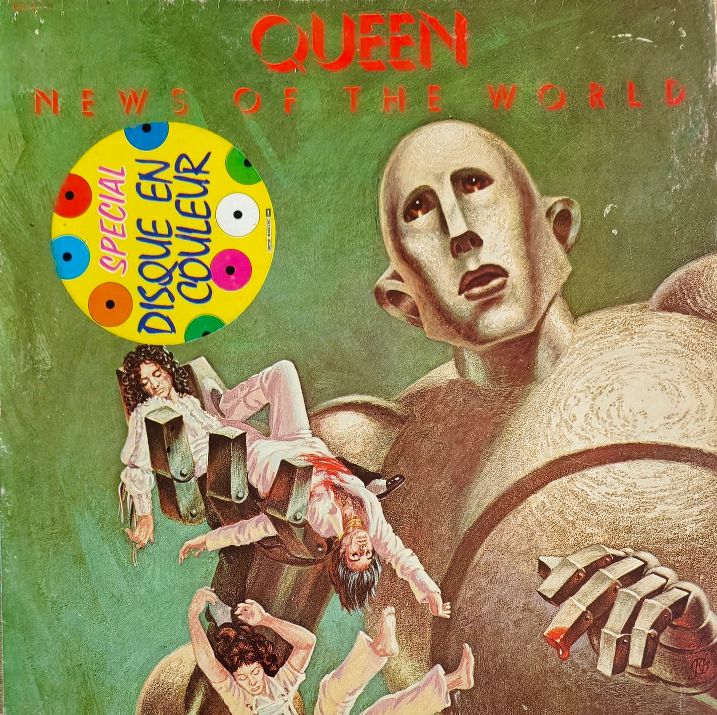 QUEEN - News Of The World (Disque Couleur)