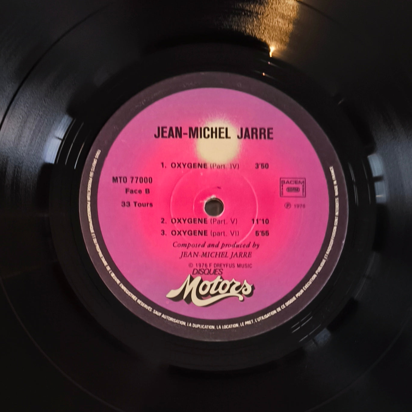 JEAN MICHEL JARRE - OXYGENE