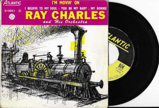 RAY CHARLES AND HIS ORCHESTRA - I'm Movin' On