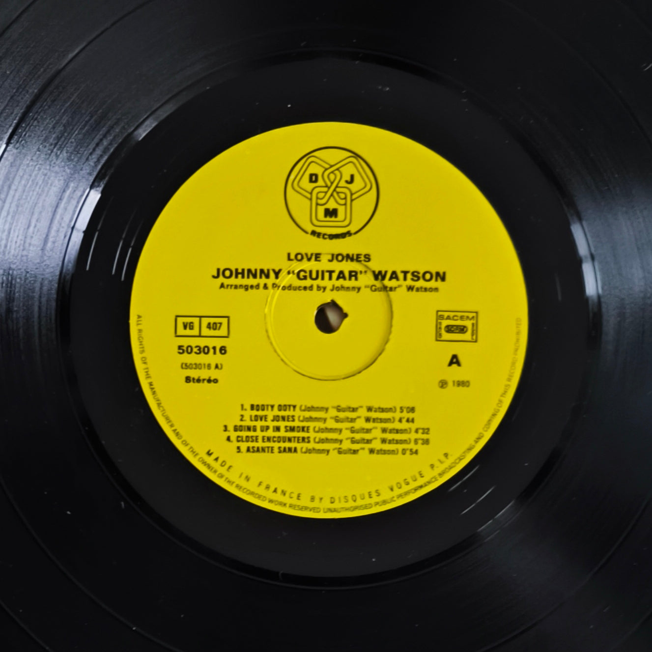 JOHNNY GUITAR WATSON - Love Jones