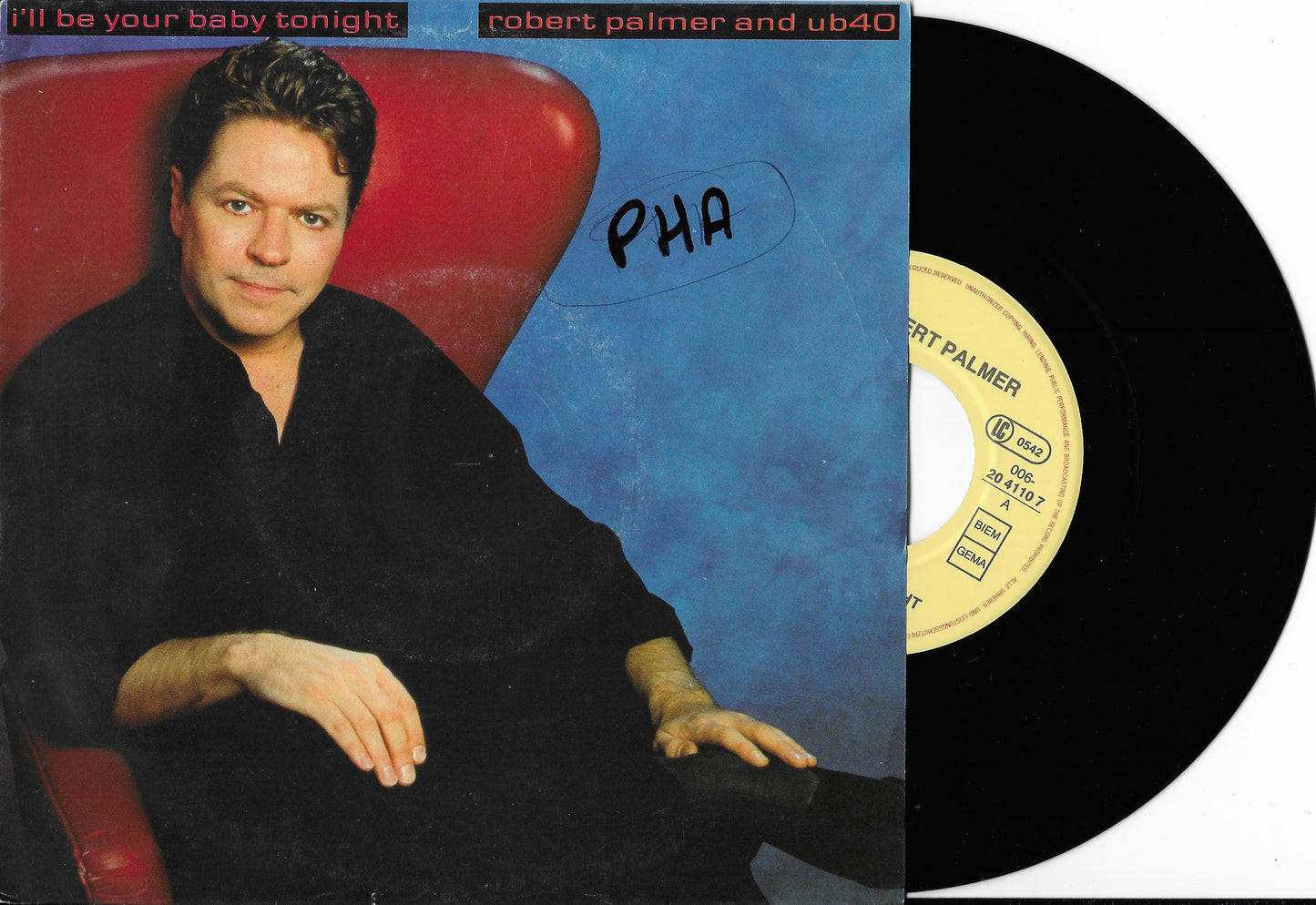 ROBERT PALMER AND UB40 - I'll Be Your Baby Tonight