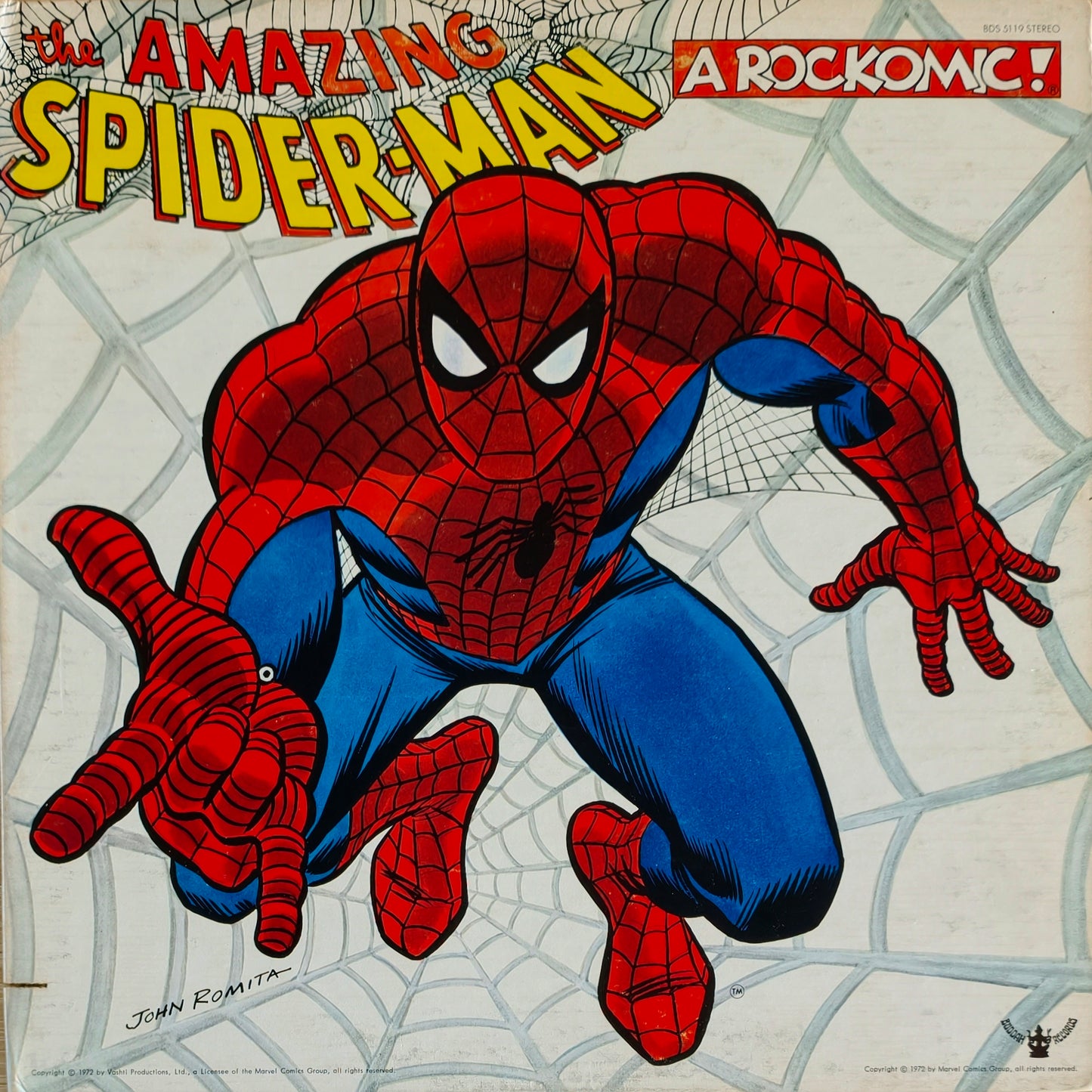 RON DANTE, THE WEBSPINNERS - The Amazing Spider-Man: From Beyond The Grave - A Rockomic