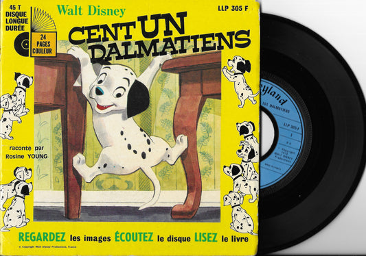 ROSINE YOUNG - Cent Un Dalmatiens (livre-disque)