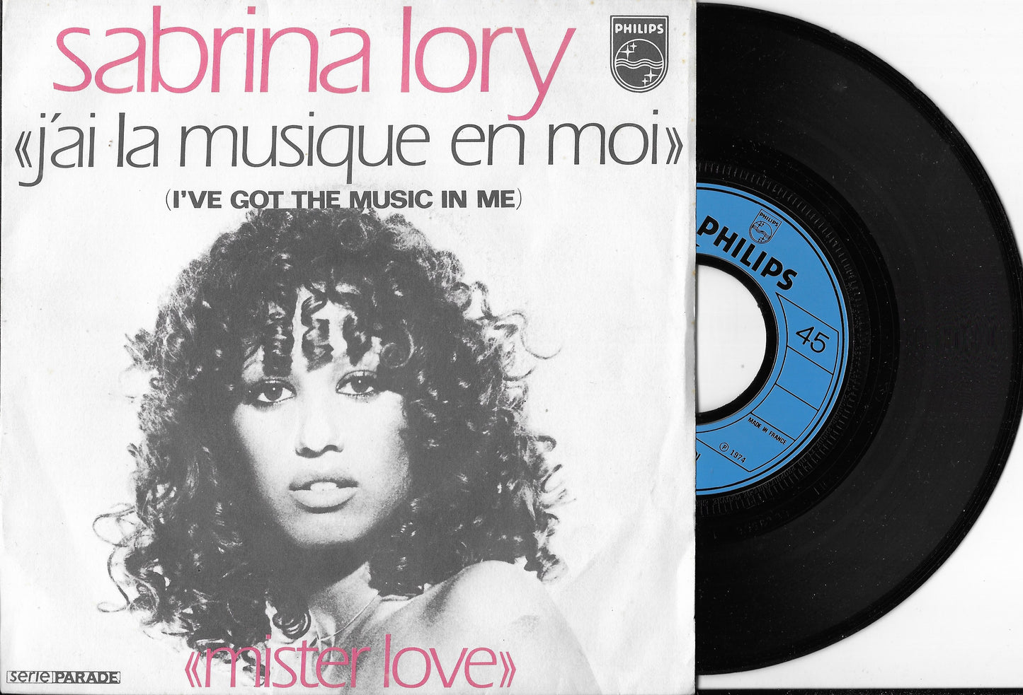 SABRINA LORY - J'ai La Musique En Moi = I've Got The Music In Me