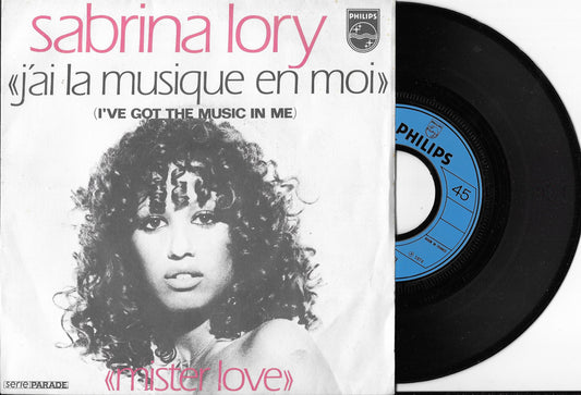 SABRINA LORY - J'ai La Musique En Moi = I've Got The Music In Me