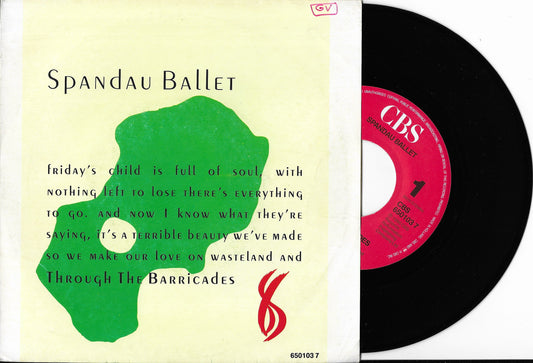 SPANDAU BALLET - Through The Barricades