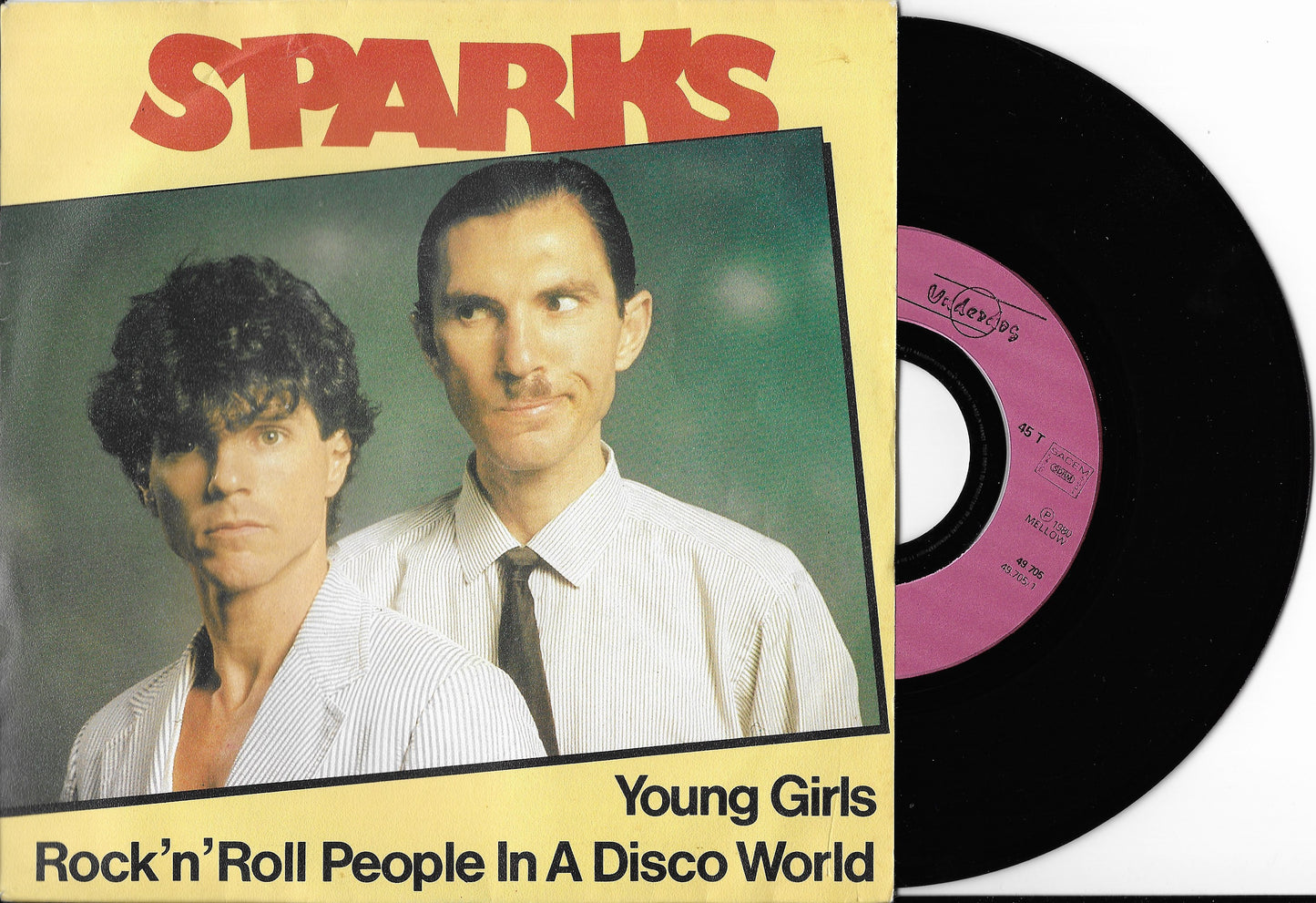 SPARKS - Young Girls / Rock'n'Roll People In A Disco World