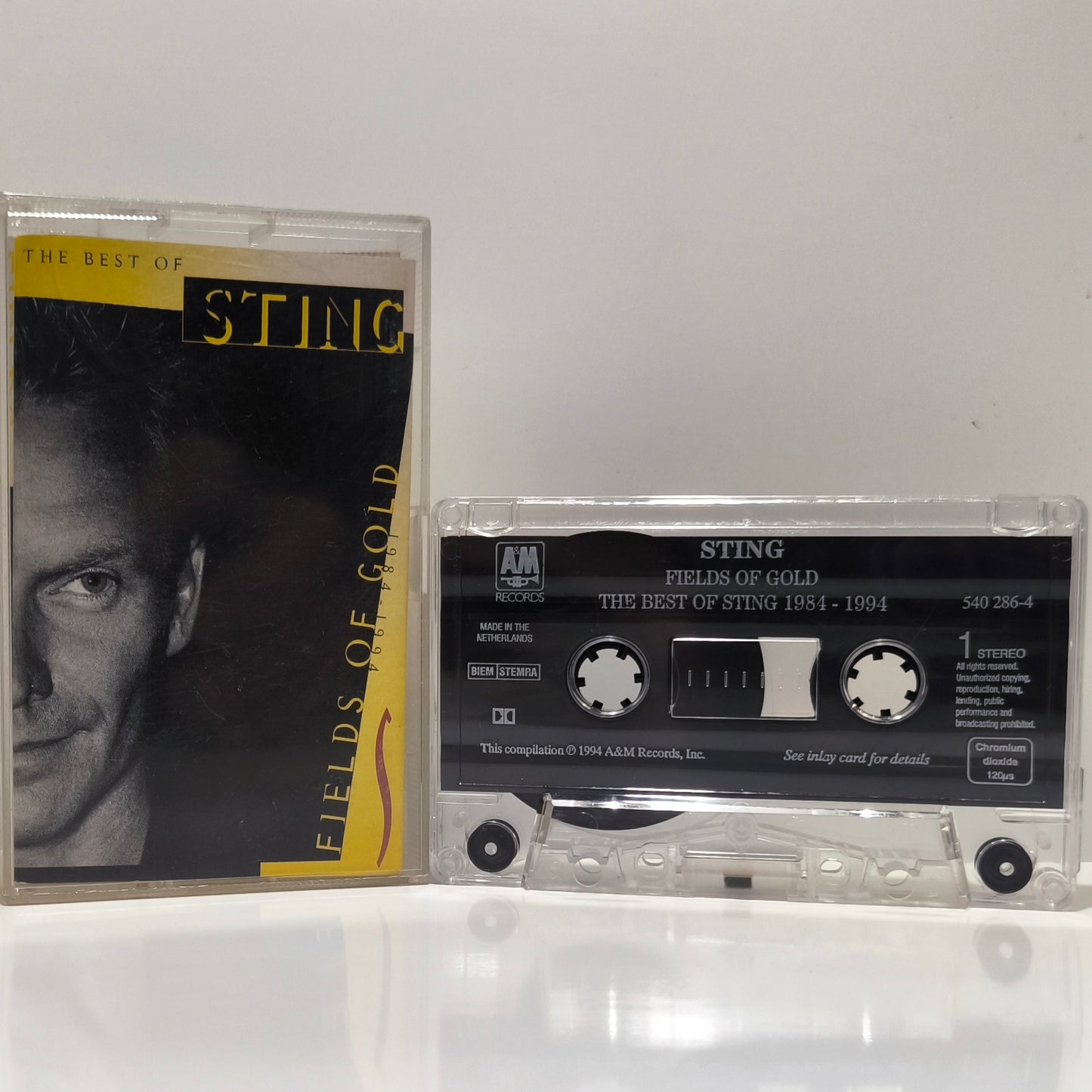 STING - Fields Of Gold: The Best Of Sting 1984 - 1994