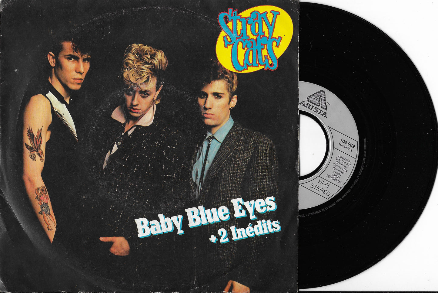 STRAY CATS - Baby Blue Eyes