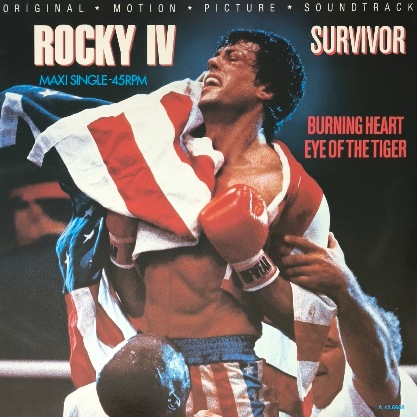 SURVIVOR - Burning Heart / Eye Of The Tiger