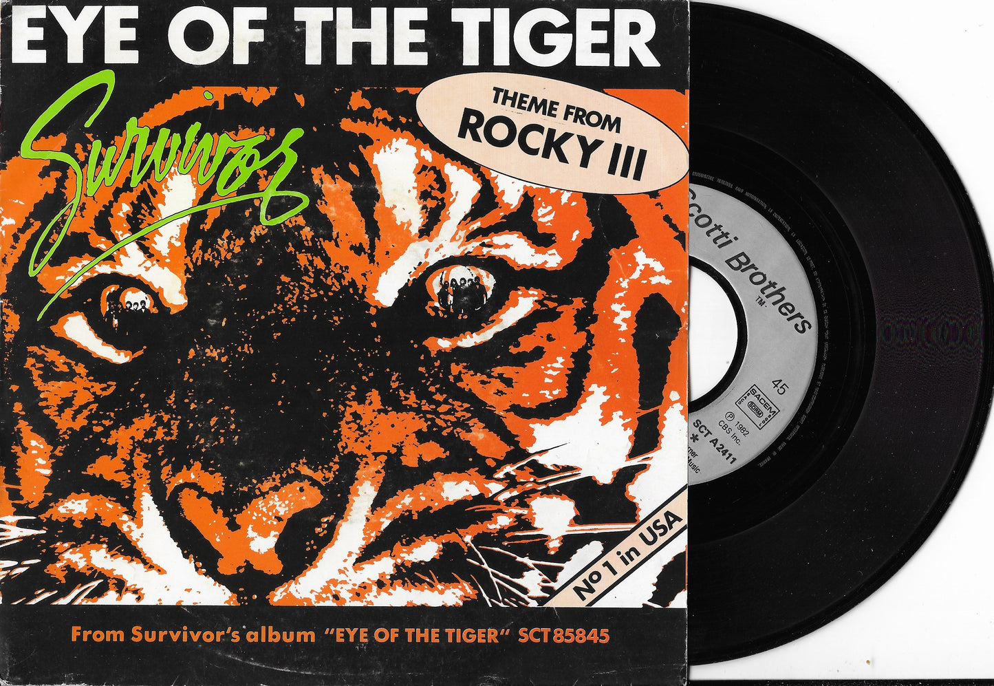 SURVIVOR - Eye Of The Tiger (Theme From Rocky III)