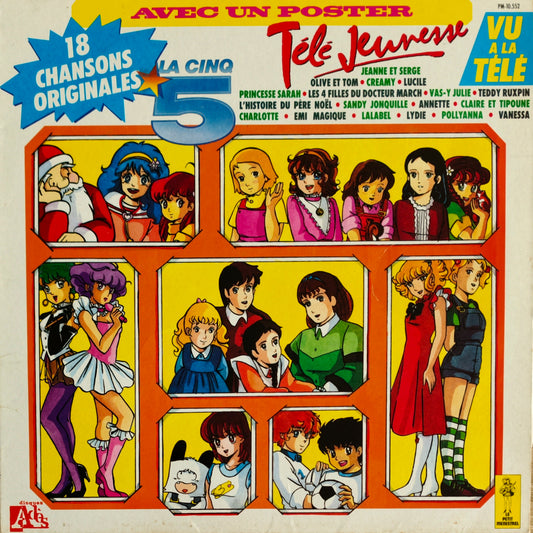 TELE JEUNESSE - 18 Chansons Originales de La 5
