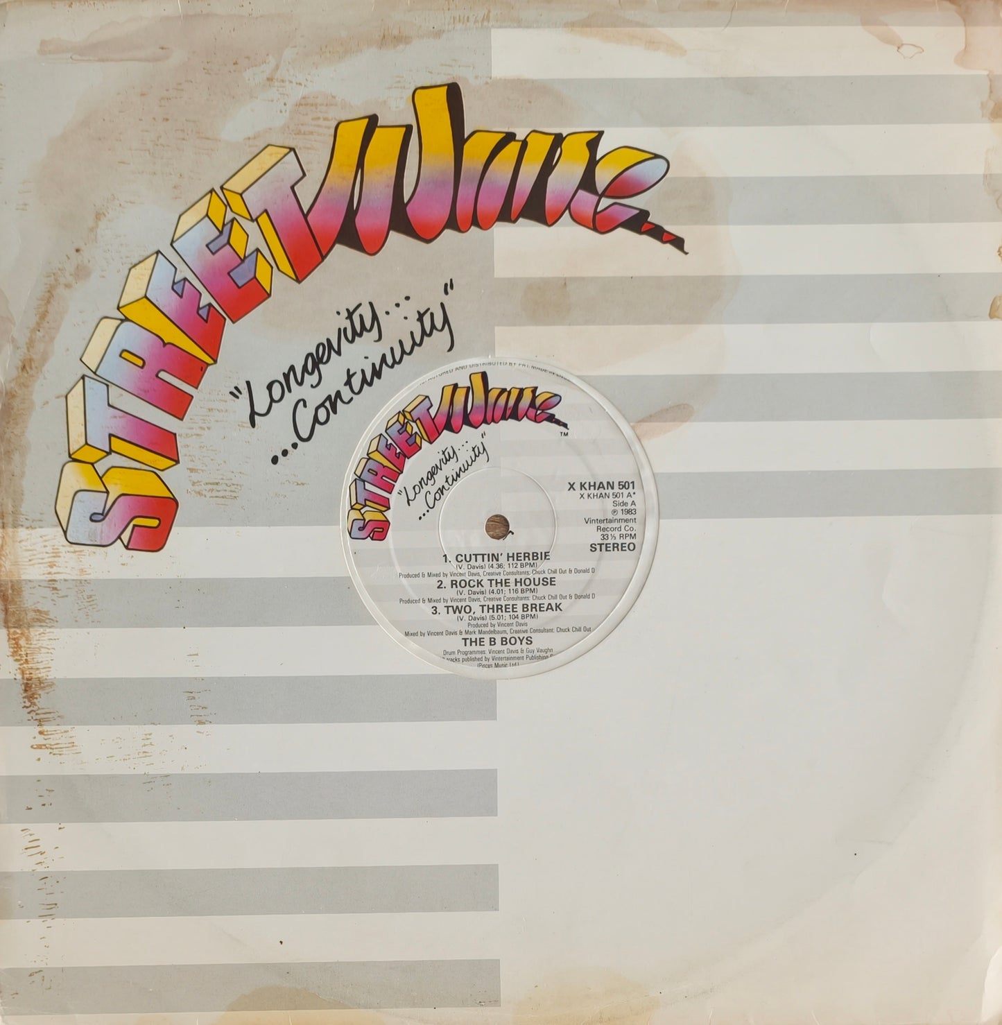 THE B-BOYS - Cuttin' Herbie / Two Three Break