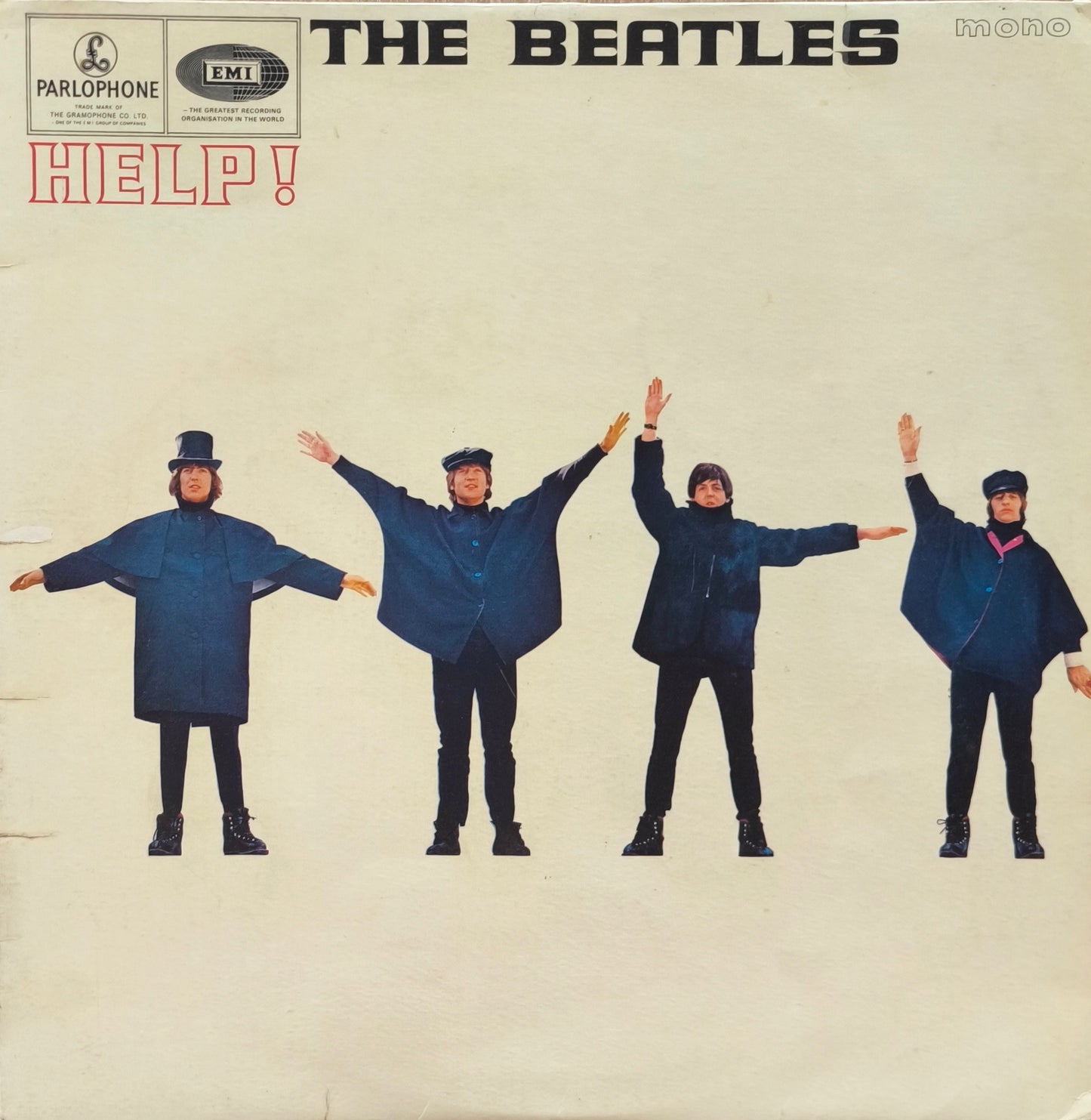 THE BEATLES - Help! (pressage Mono 1965 UK)