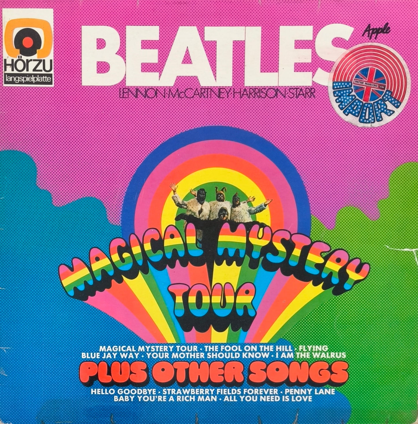 THE BEATLES - Magical Mystery Tour Plus Other Songs