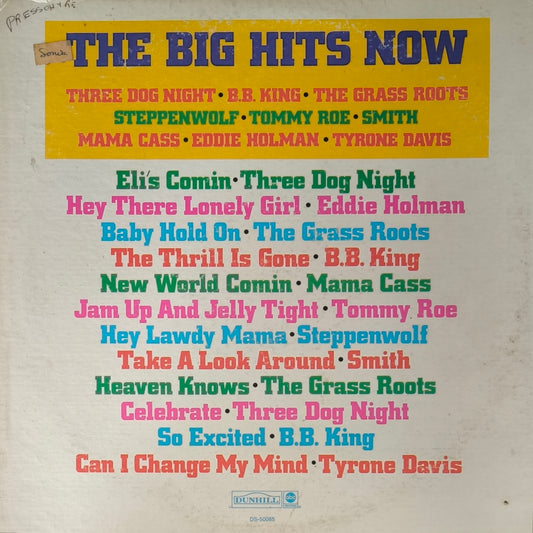 THE BIG HITS NOW