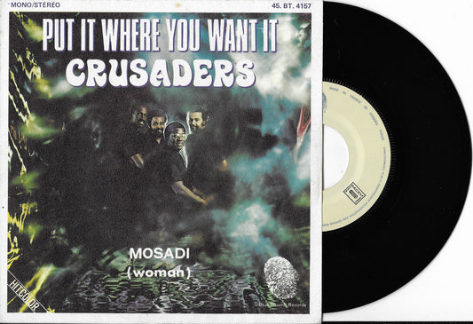 THE CRUSADERS - Put It Where You Want It