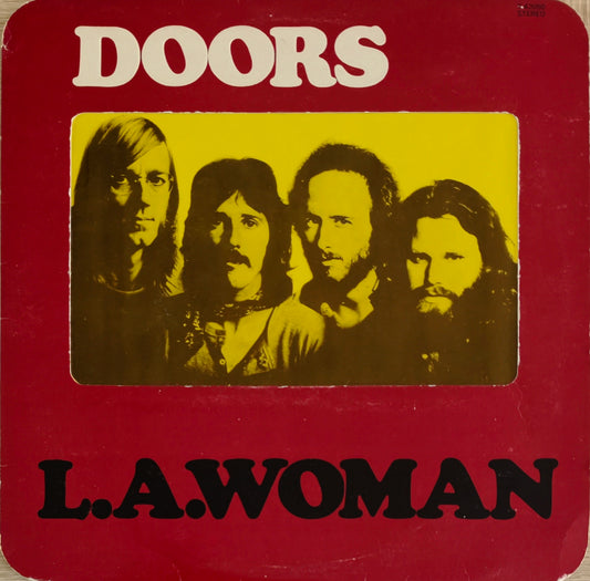 THE DOORS - L.A. Woman (Pressage France 1971 avec pochette  rhodoïd / diapo)