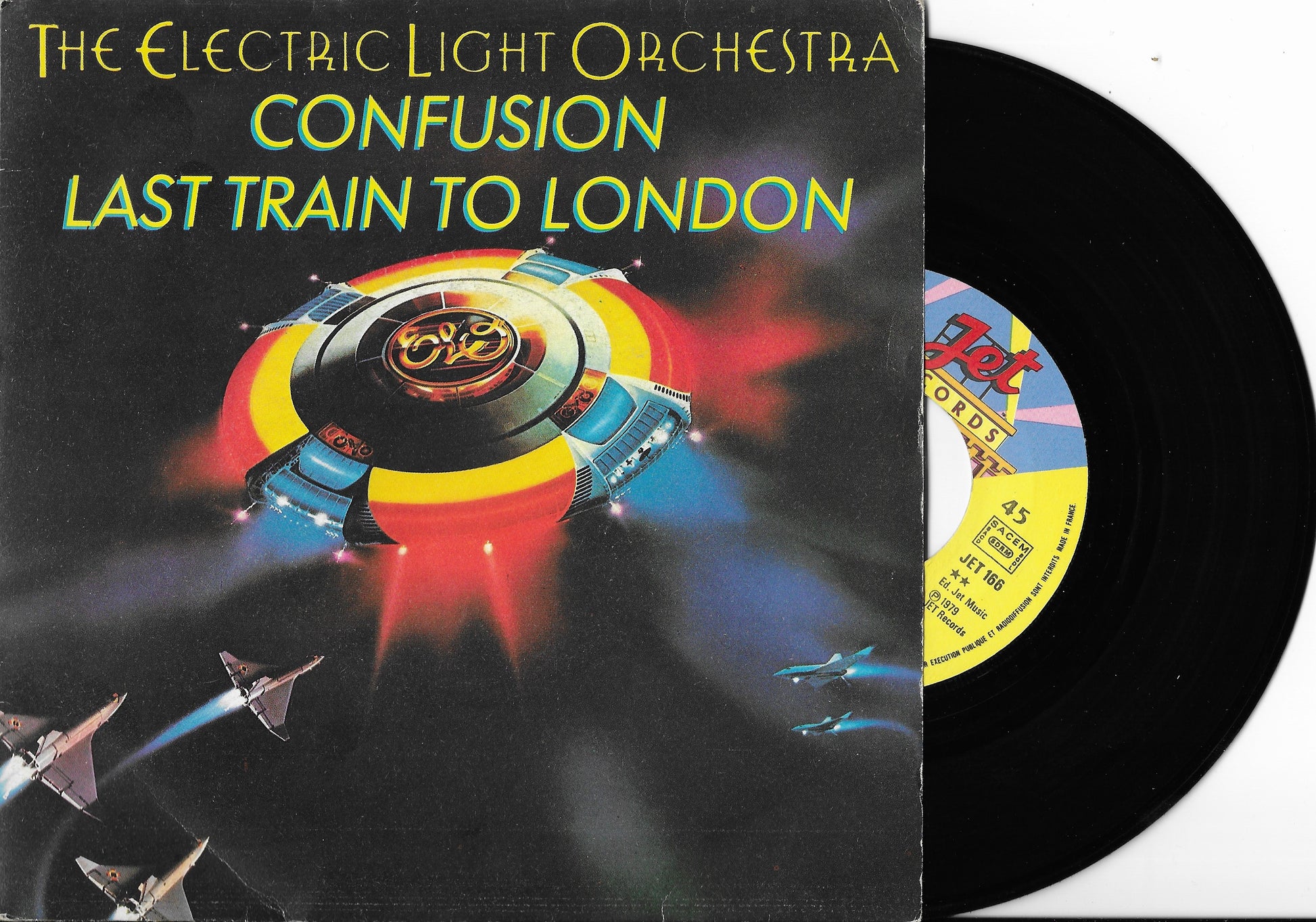 Disque Vinyle 45 tours Electric light orchestra All over the world