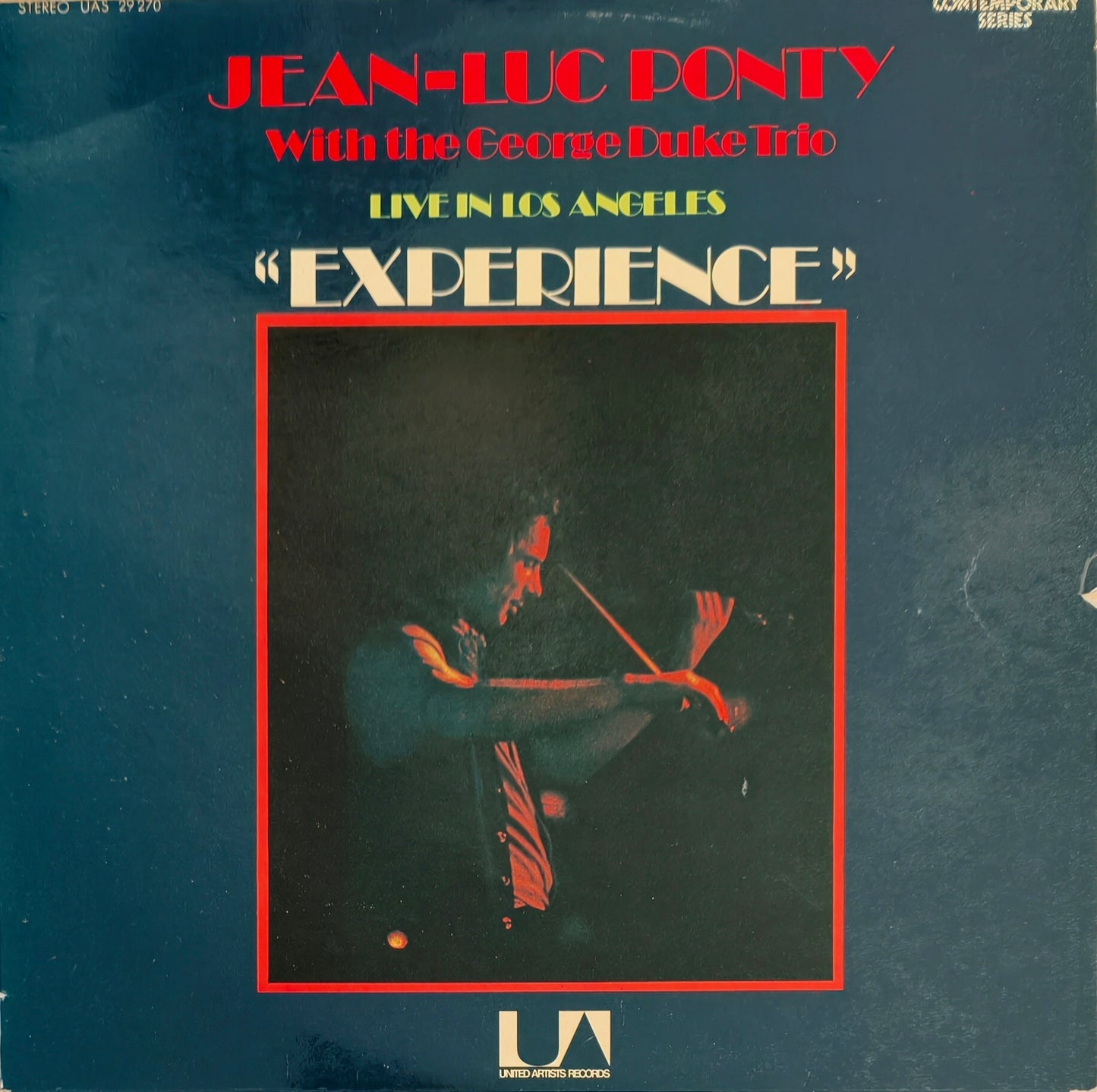 THE JEAN LUC PONTY EXPERIENCE WITH THE GEORGE DUKE TRIO - Live In Los Angeles