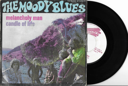 THE MOODY BLUES - Melancholy Man / Candle Of Life