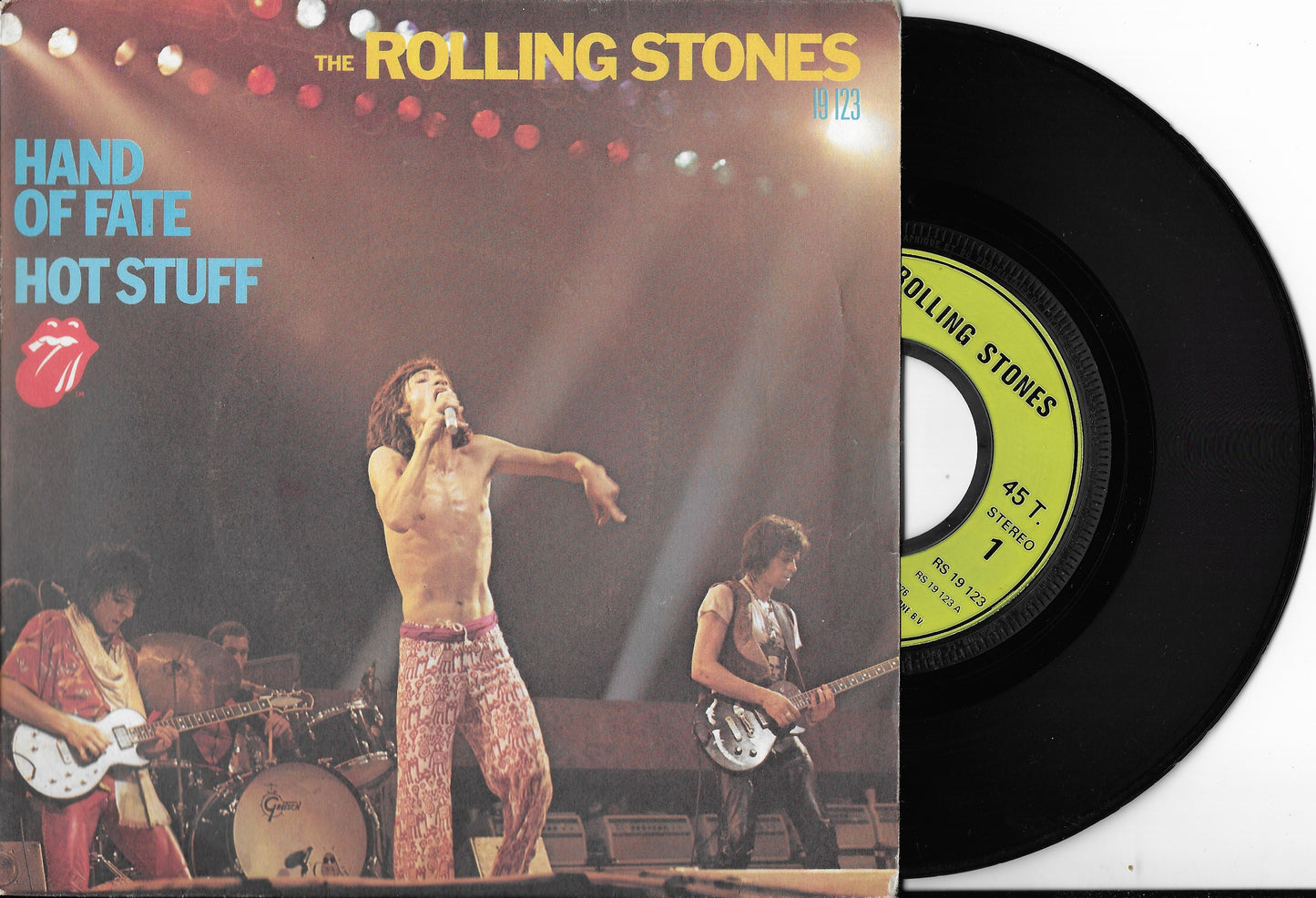 THE ROLLING STONES - Hand Of Fate / Hot Stuff