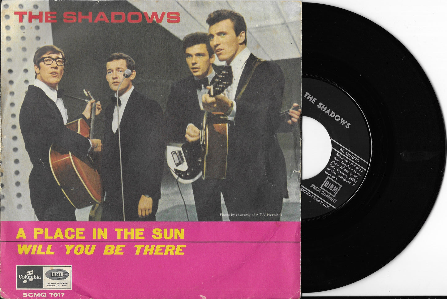 THE SHADOWS - A Place In The Sun (Pressage Italy)