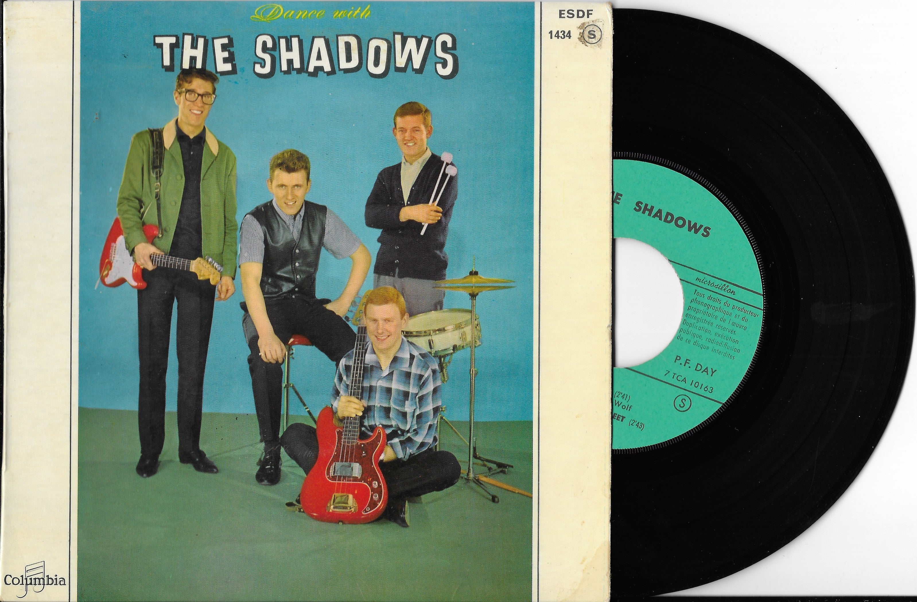 Disque Vinyle 45 tours EP Occasion - THE SHADOWS - Dance With The ...