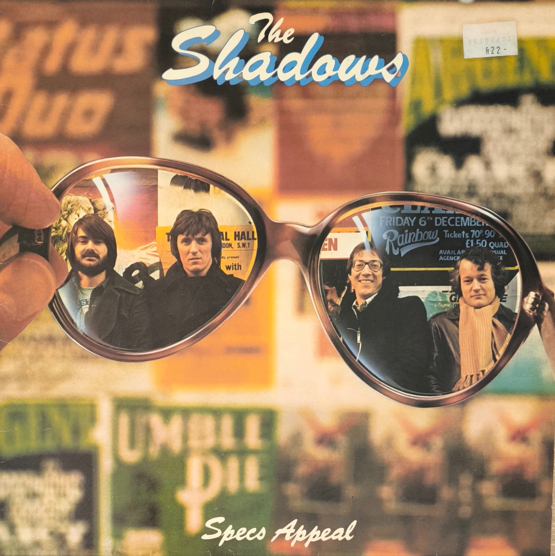 Disque Vinyle 33 tours Occasion - THE SHADOWS - Specs Appeal – digg'O'vinyl