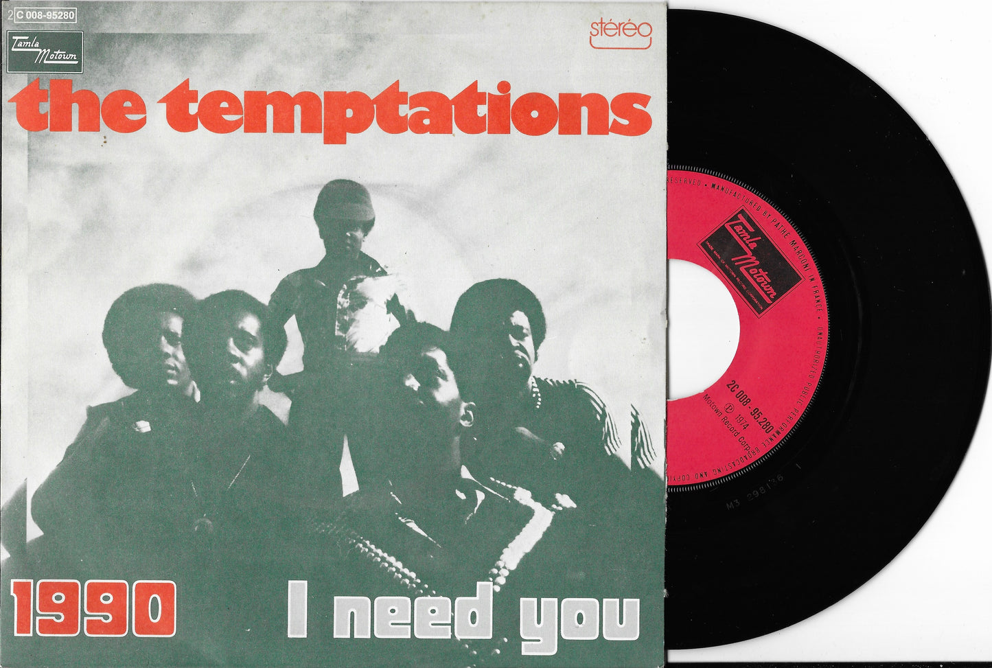 THE TEMPTATIONS - 1990 / I Need You