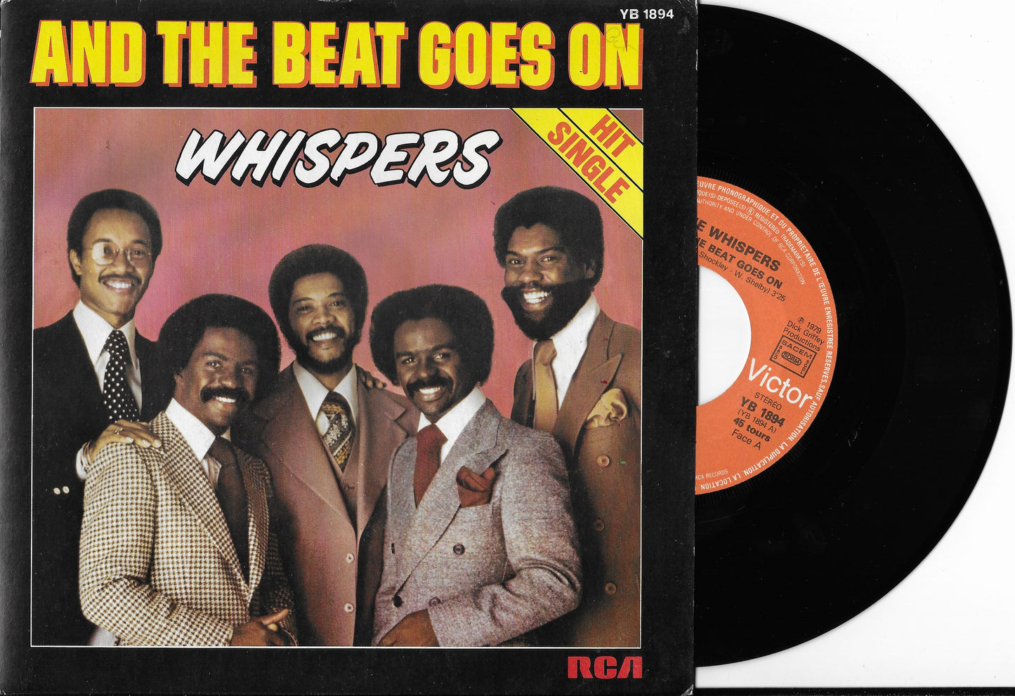 THE WHISPERS - And The Beat Goes On
