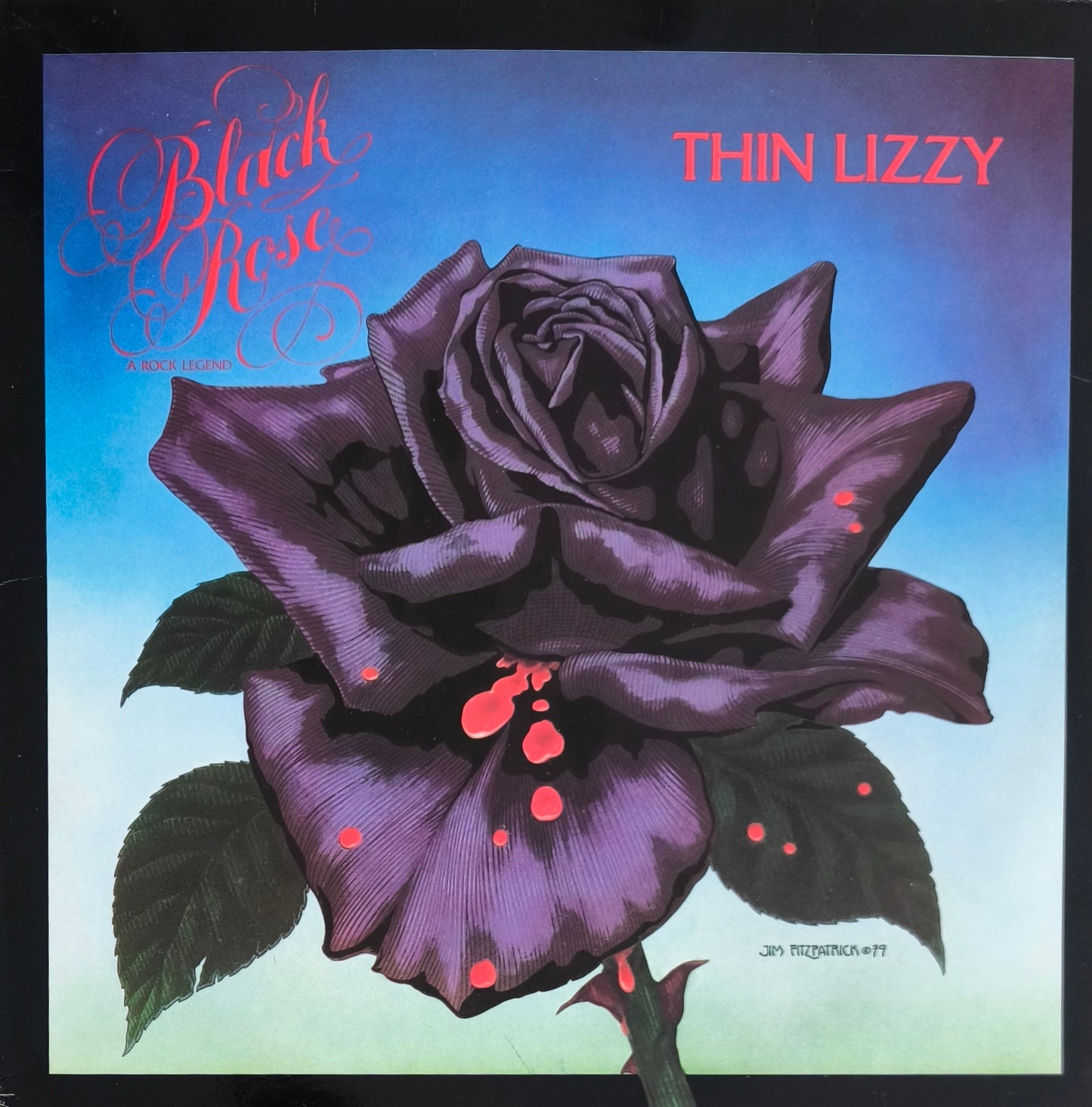 THIN LIZZY - Black Rose (A Rock Legend) - Disque Vinyle 33 tours