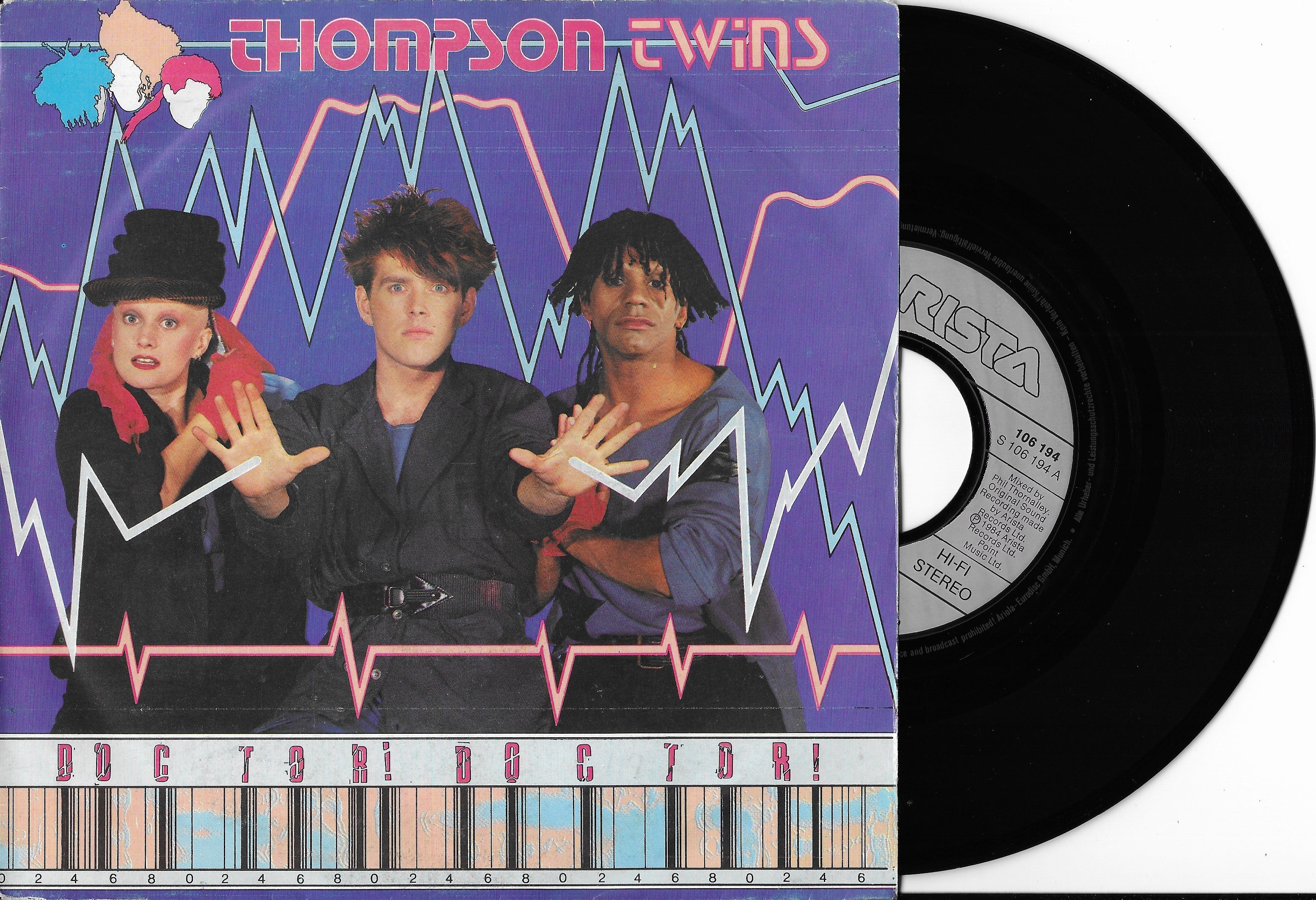 Disque Vinyle 45 tours Occasion - THOMPSON TWINS - Doctor! Doctor ...