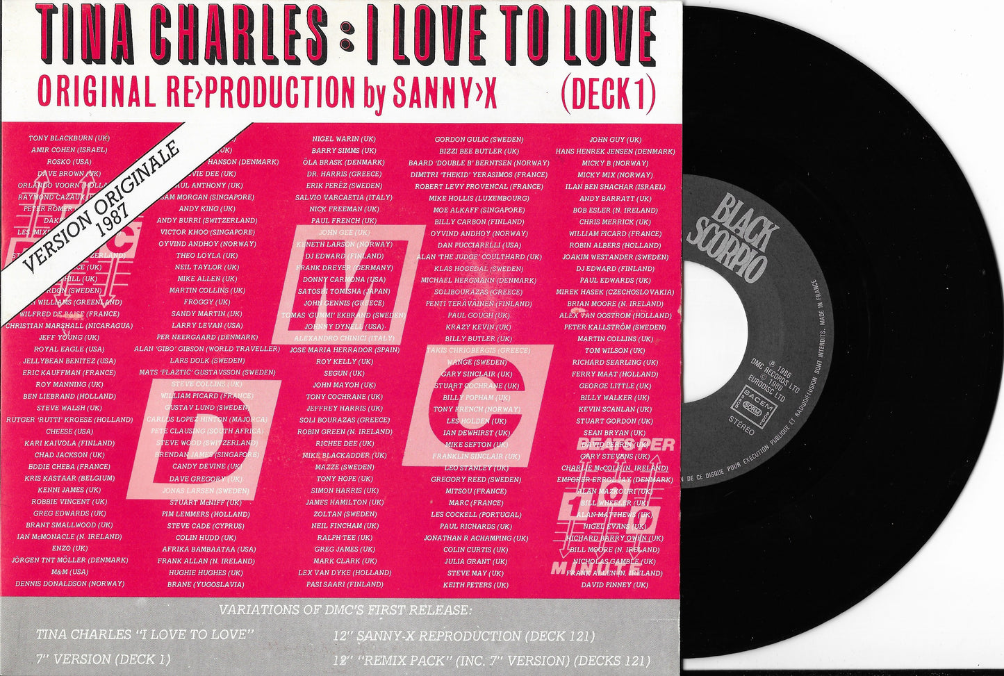 TINA CHARLES - I Love to Love