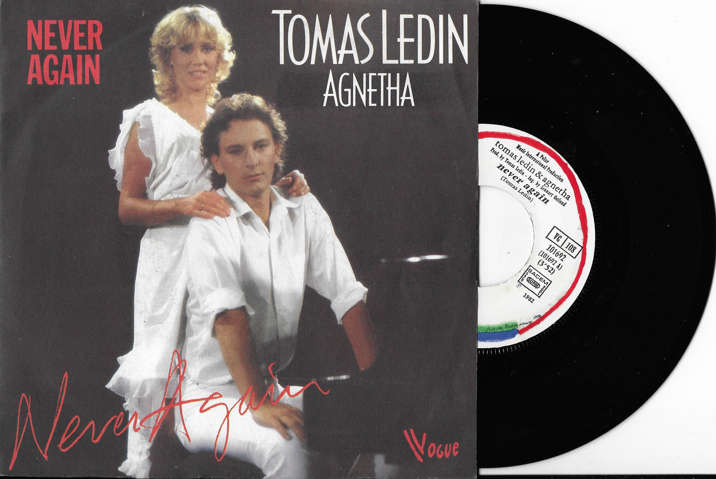 TOMAS LEDIN, AGNETHA - Never Again