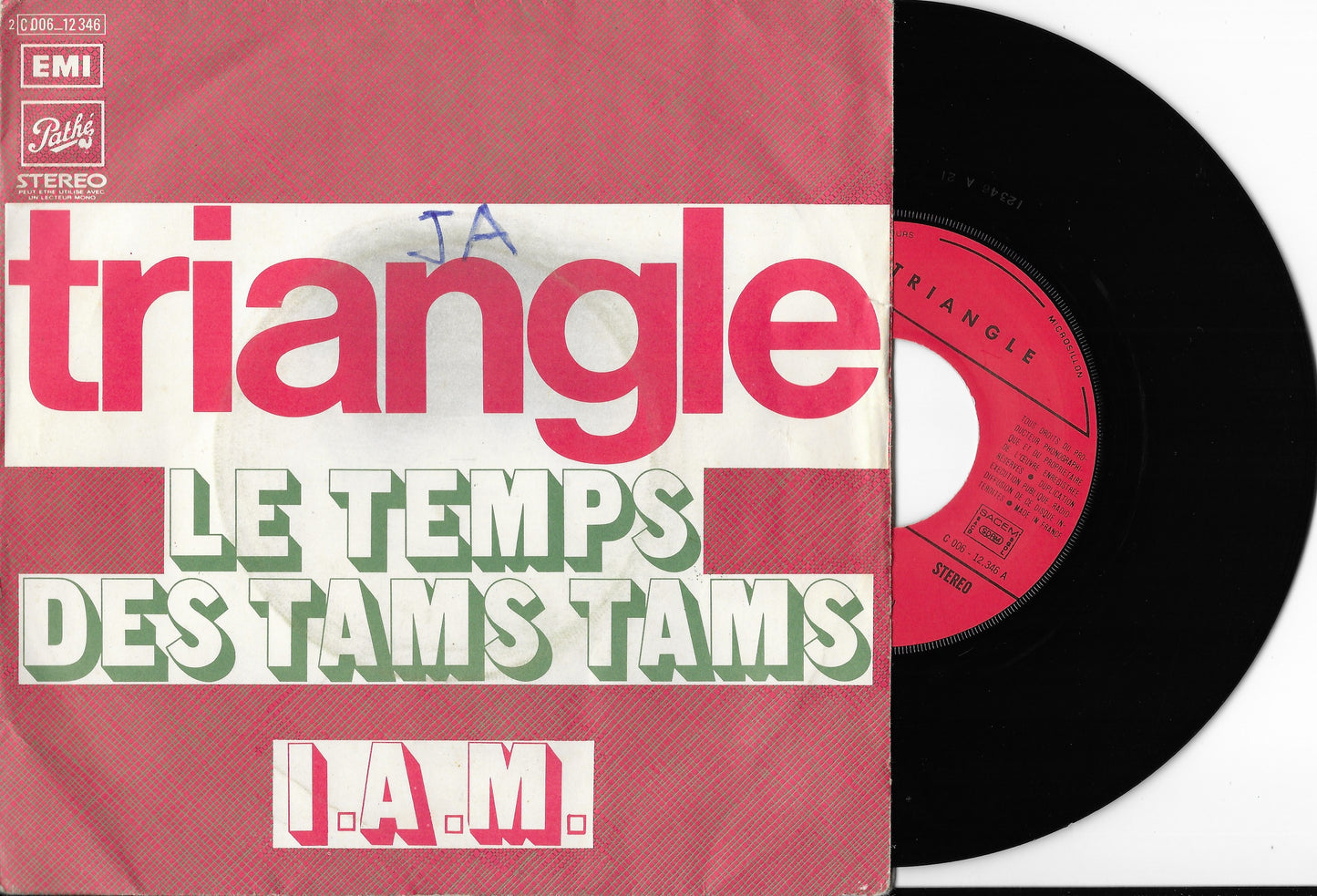 TRIANGLE - Le Temps Des Tams Tams / I.A.M.