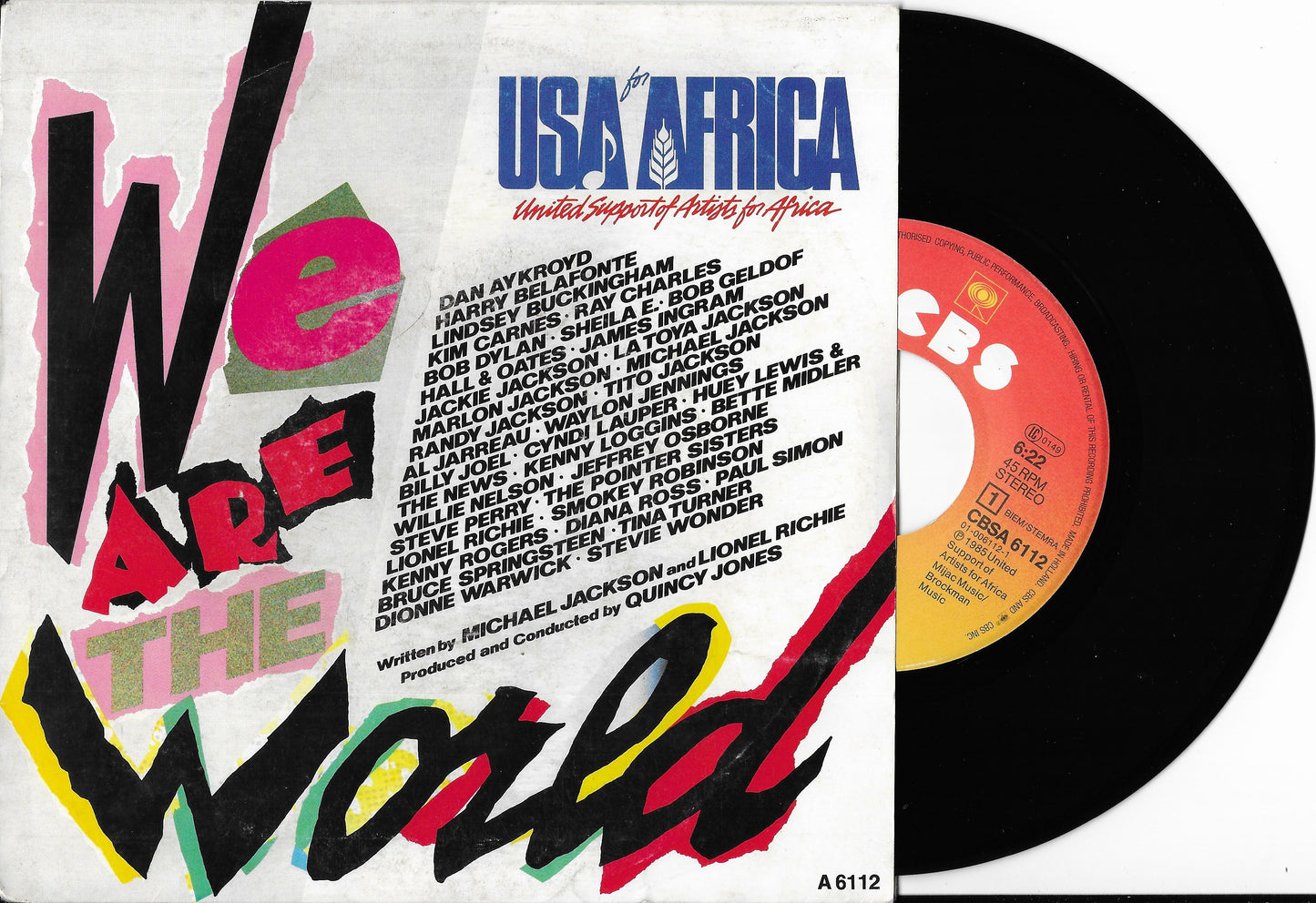 USA FOR AFRICA - We Are The World