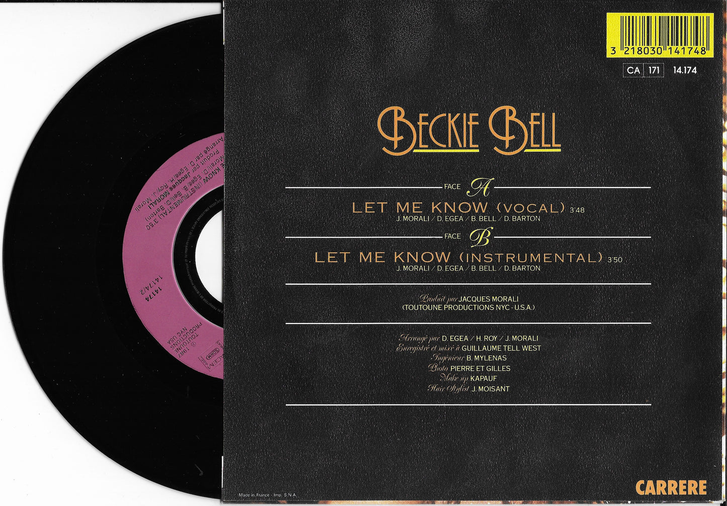 BECKIE BELL - Let Me Know