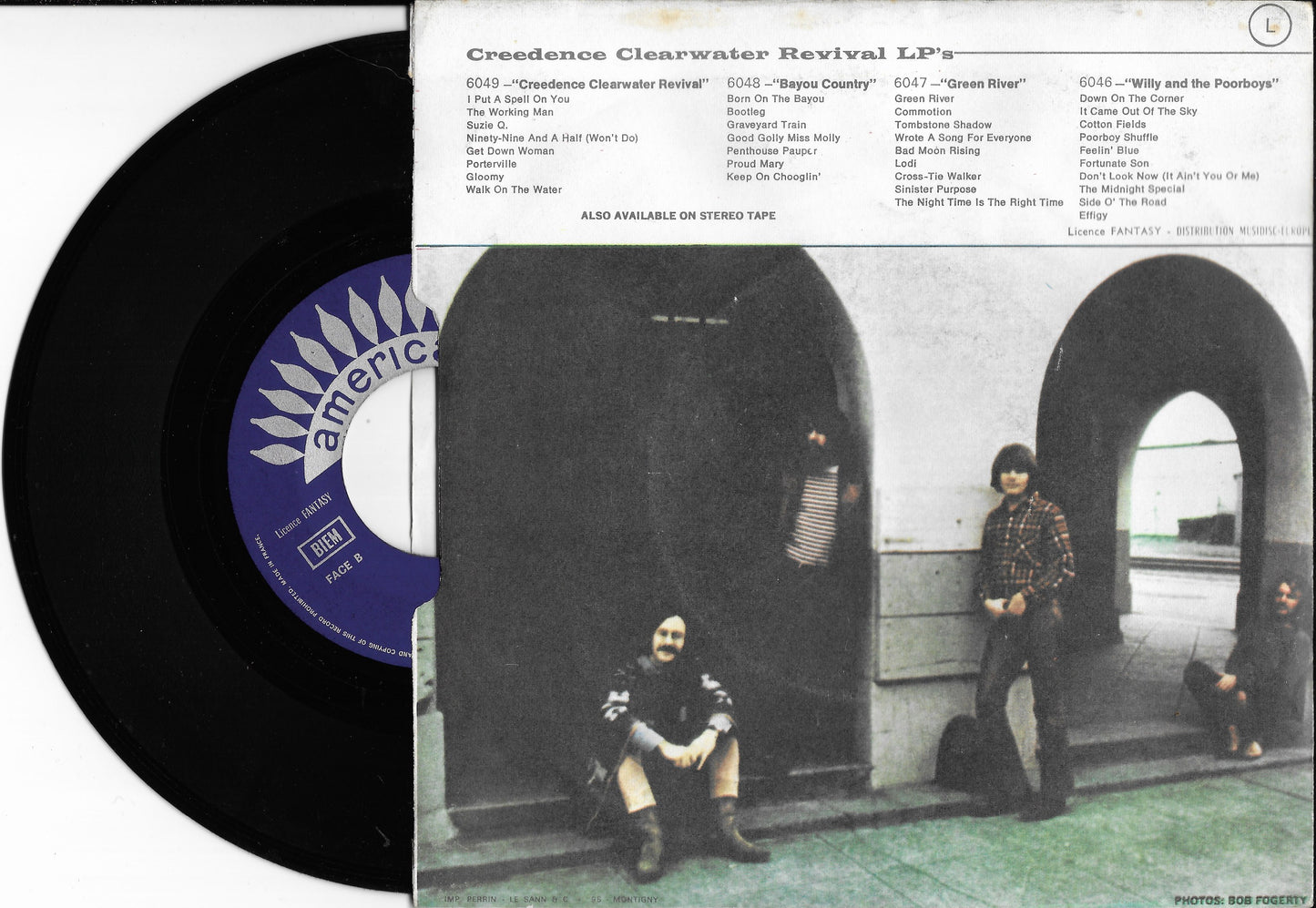 CREEDENCE CLEARWATER REVIVAL - Run Through The Jungle / Up Around The Bend