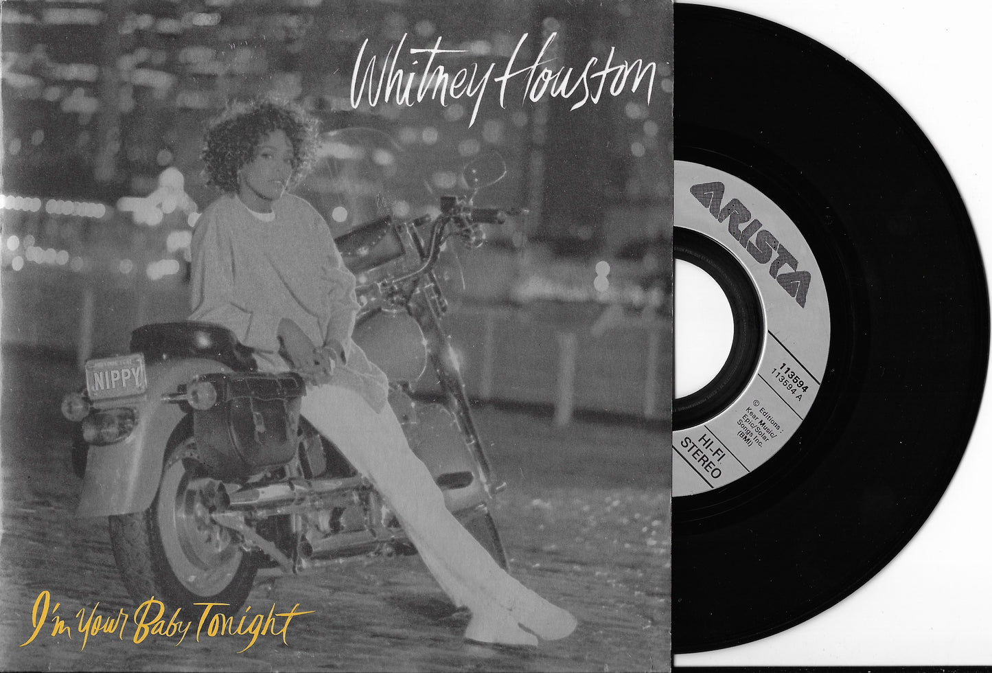 WHITNEY HOUSTON - I'm Your Baby Tonight