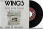 WINGS - Silly Love Songs / Cook Of The House