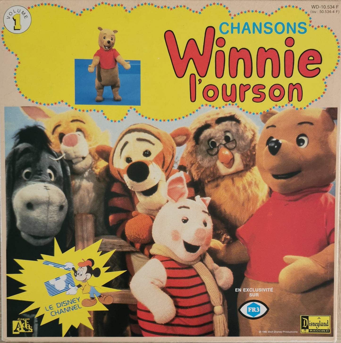 WINNIE L'OURSON - Chansons Volume 1