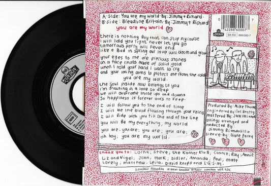 THE COMMUNARDS - You are my wolrd